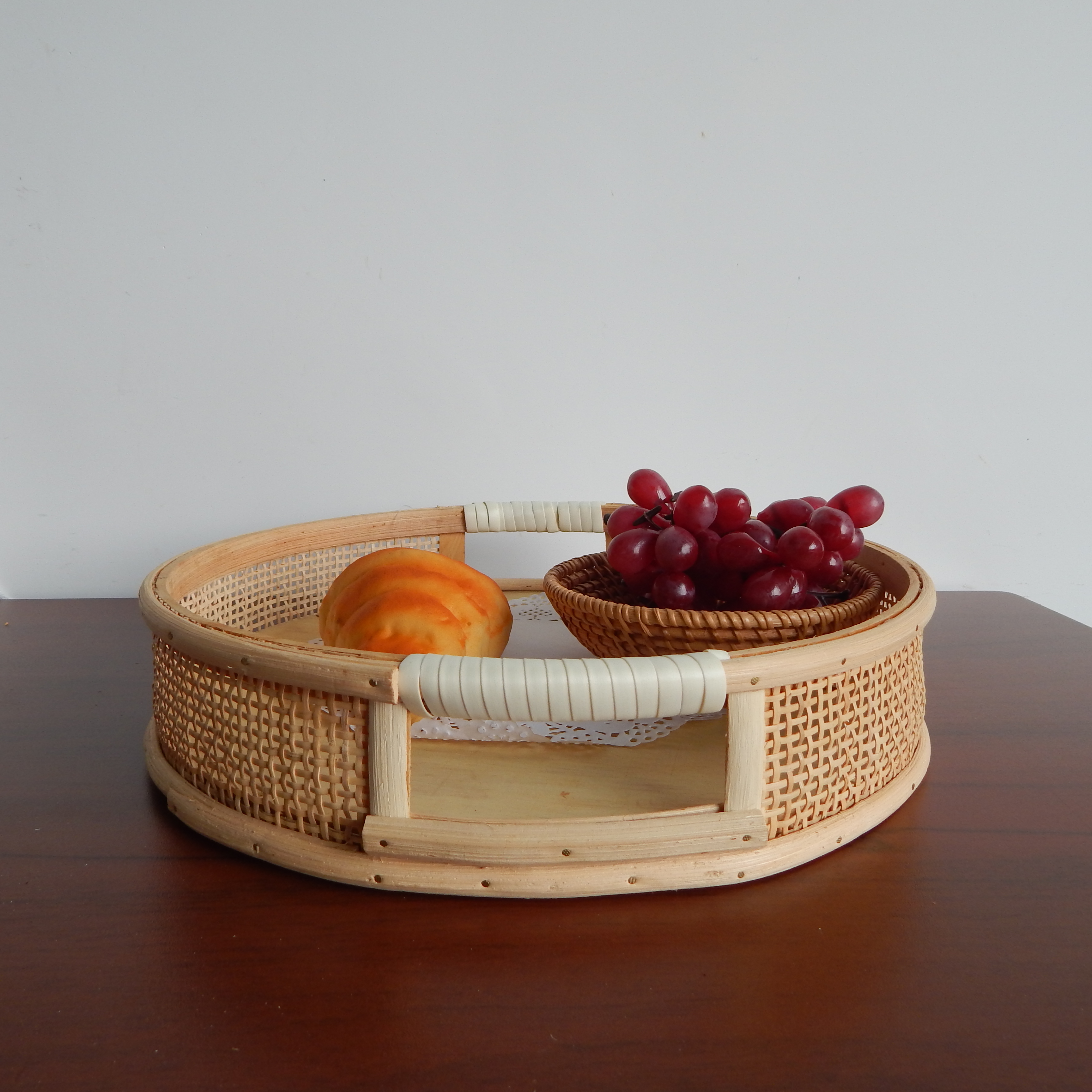 Rattan Storage Basket Storage Barrel