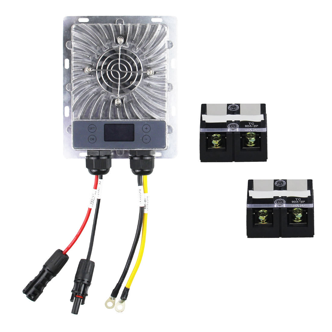 600W 12/24V adjustable MPPT Solar Charge Controller 99% LCD DISPLAY BATTERY CHARGER SMART BUCK