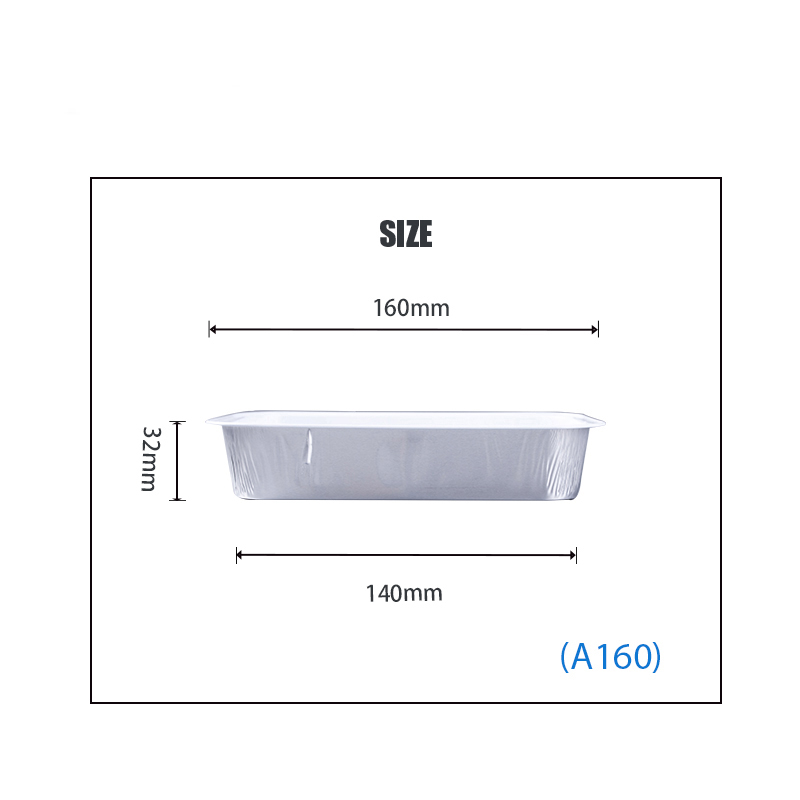Airline aluminum foil containers