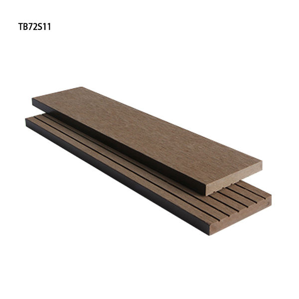 Wood plastic composite panels wpc fencing decorative board modern garden fence