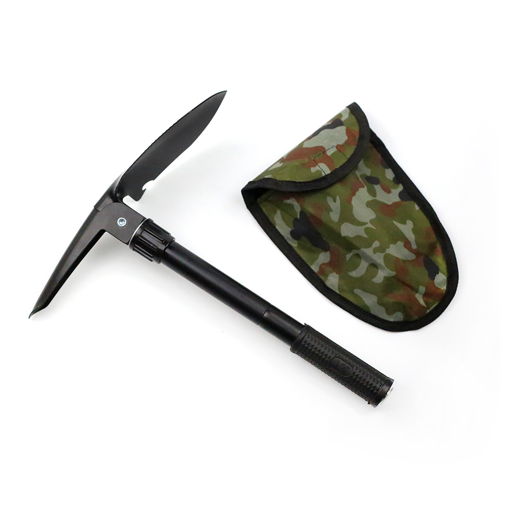 Portable foldable garden shovel