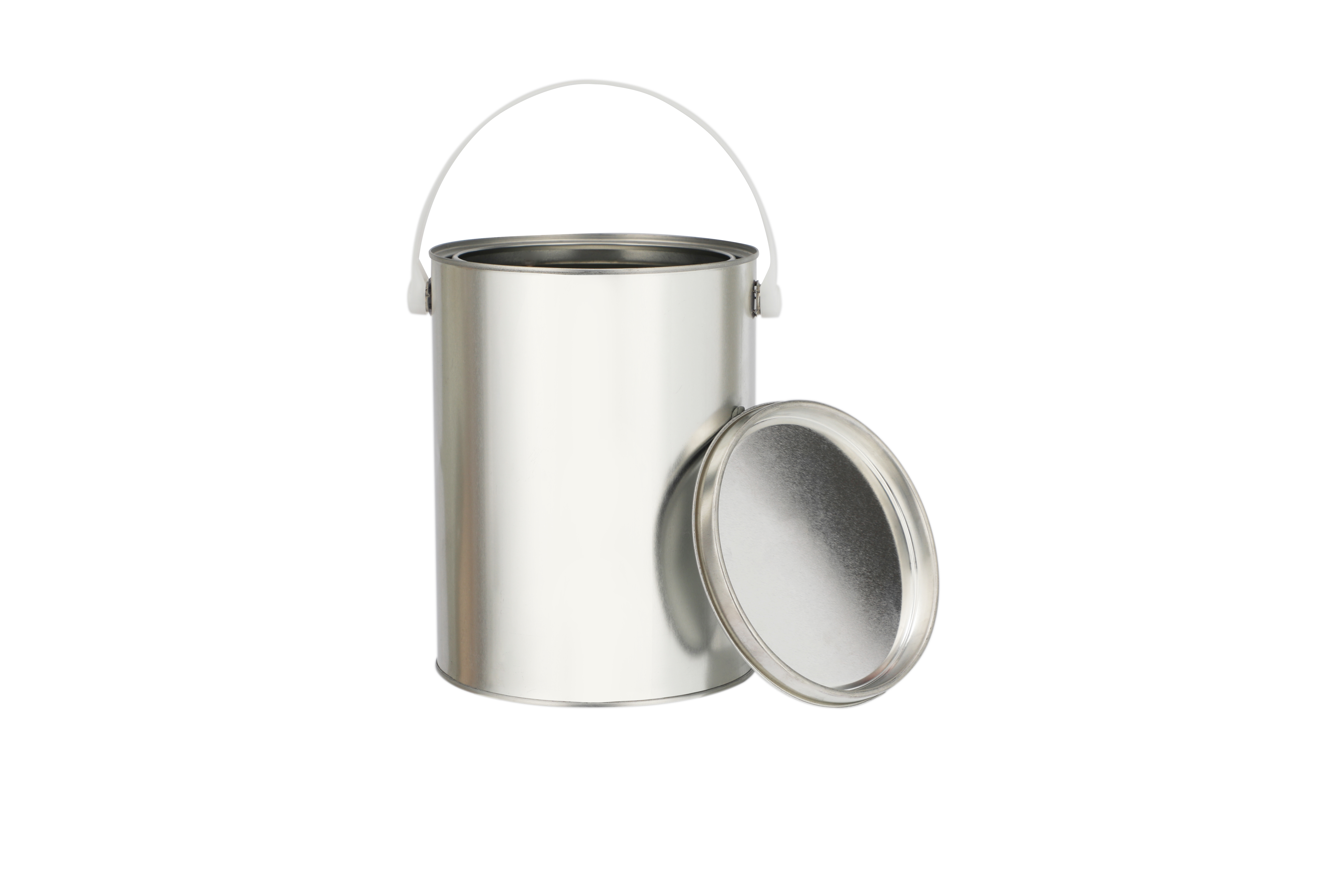 4L lever lid tin can for glue paint and candle packaging