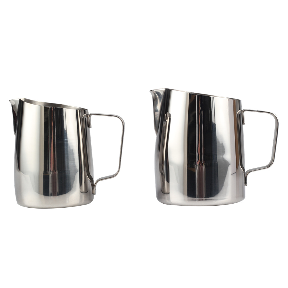 Stainless steel milk jug
