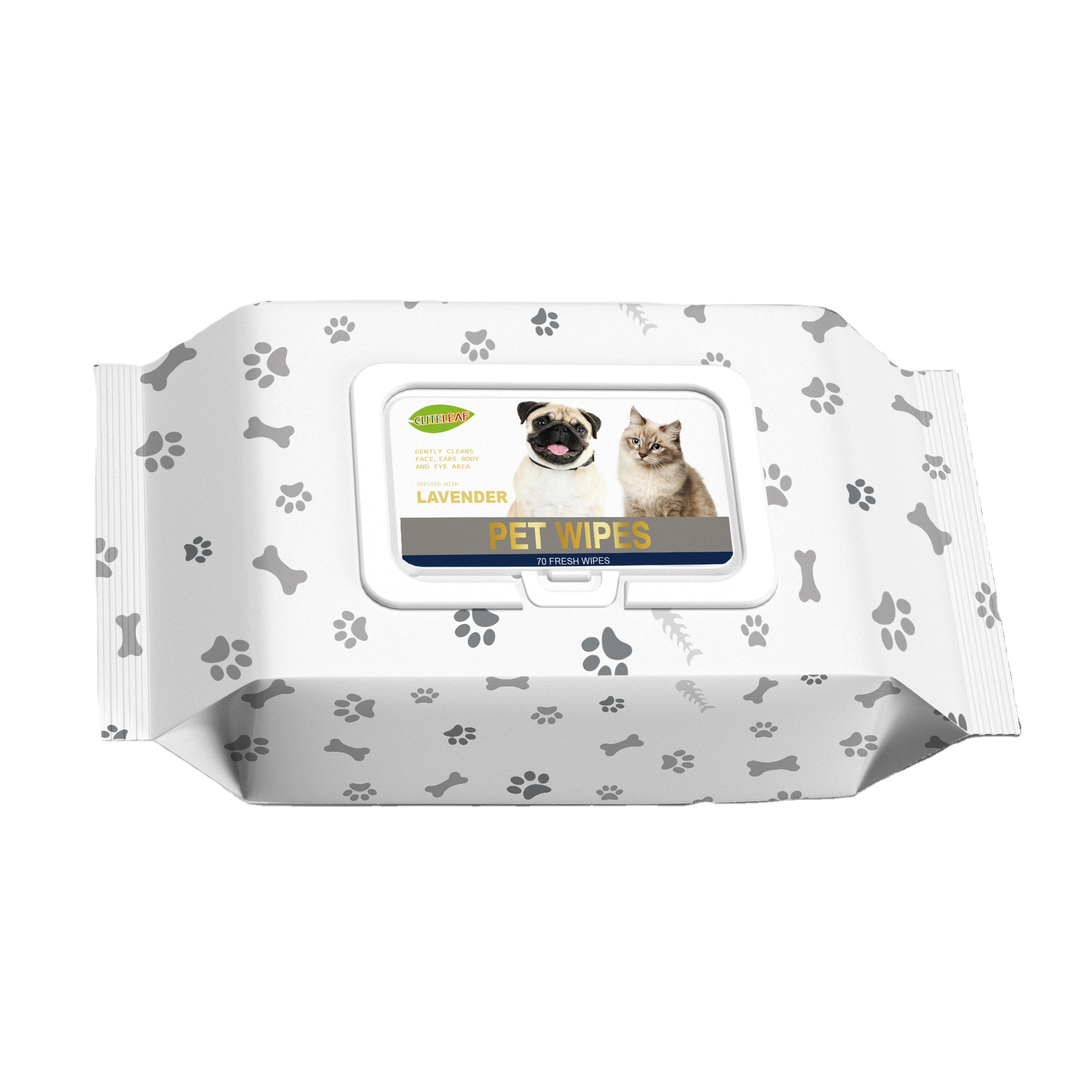 Pet cleaning wipes