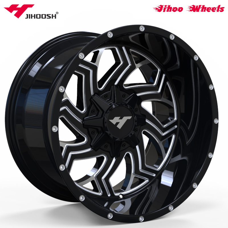 0AS9996 17 inch 20 inch 22 inch 18 inch wheel rims 4x4 wheel off-road alloy wheel rims for car with 5/6/8/*127-180 Jihoo Wheels