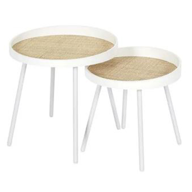 Rattan Coffee Table Set