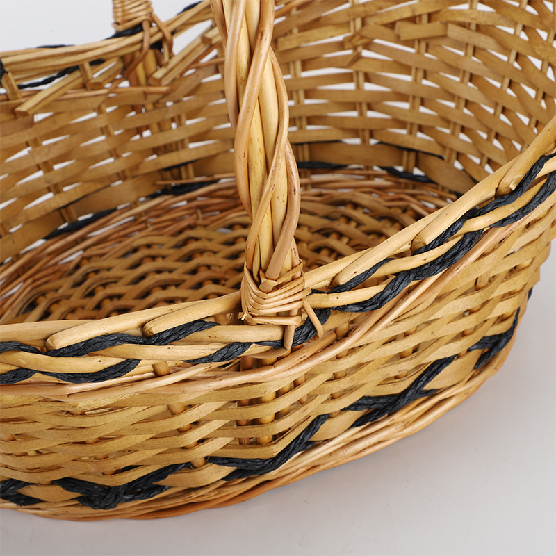 jinliu woven wicker storage basket handmade home storage basket