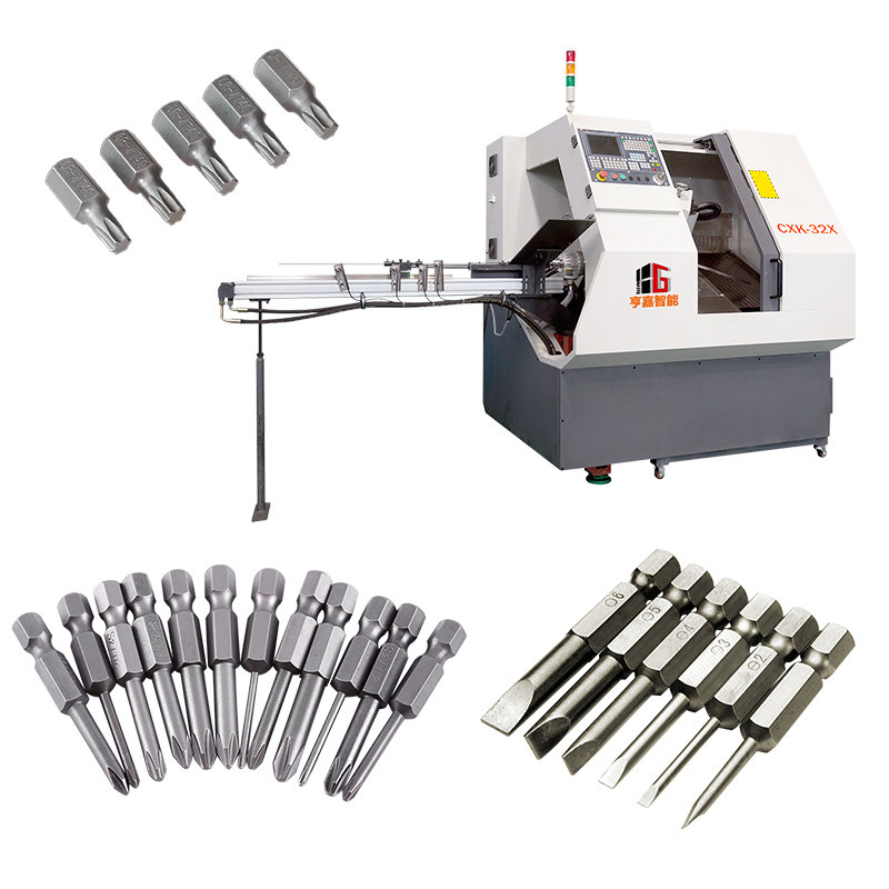 CNC screw bit auto making machine