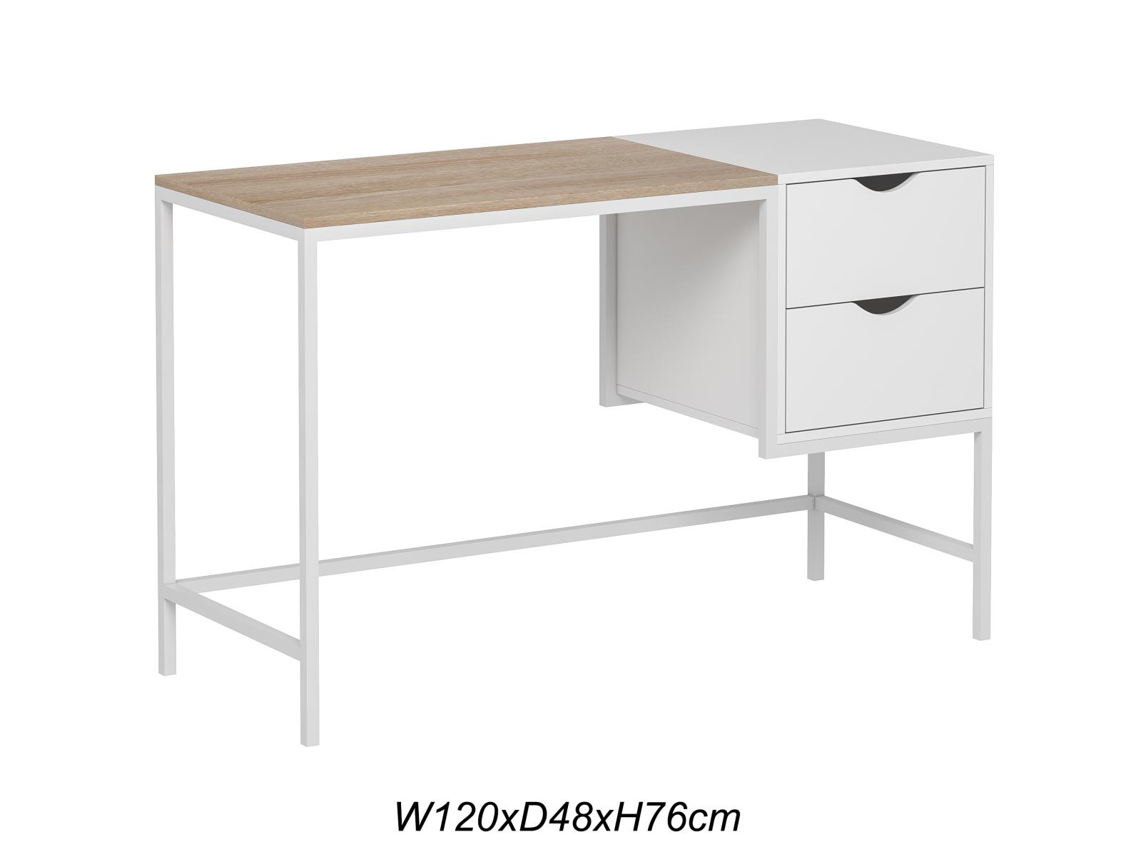 Natural Wooden Desk for Organic Home Office