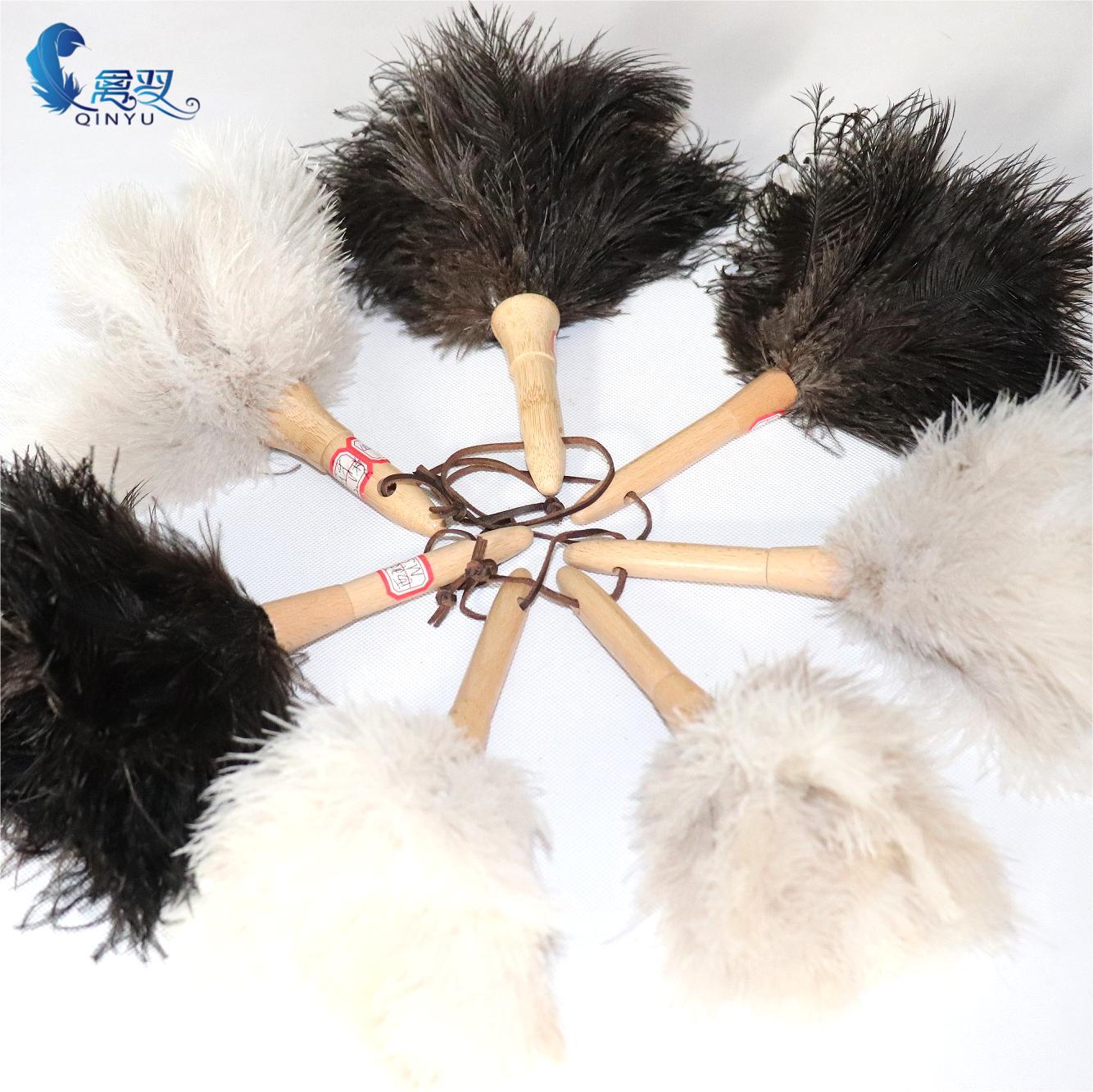 Miniature ostrich feather duster