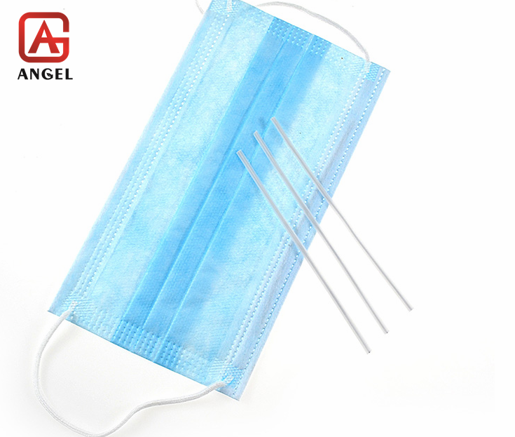 Angel Mask material 3mm/5mm nose bridge strip Single core/double core/full plastic nose bridge strip