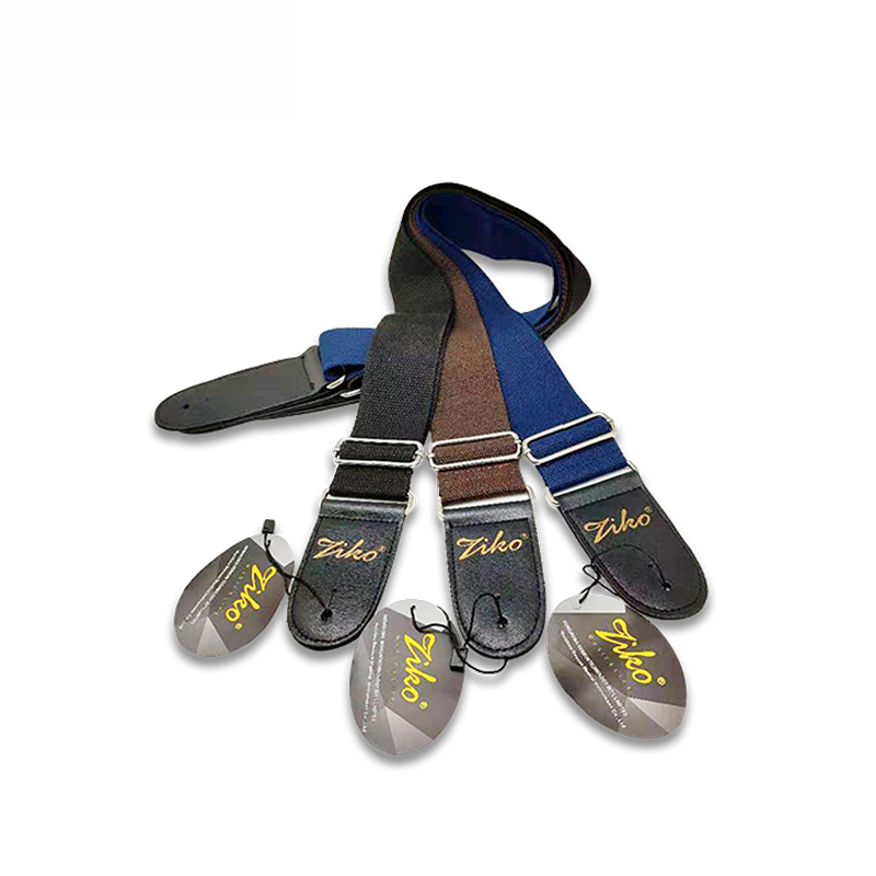 Ziko Cotton leather guitar strap