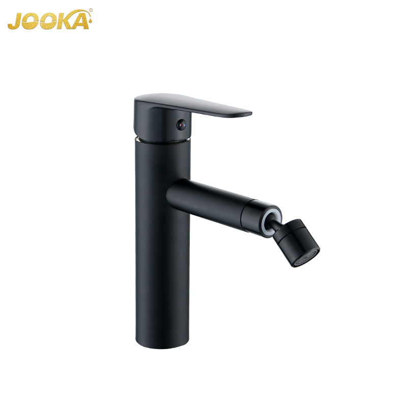 Black copper universal single hole basin body