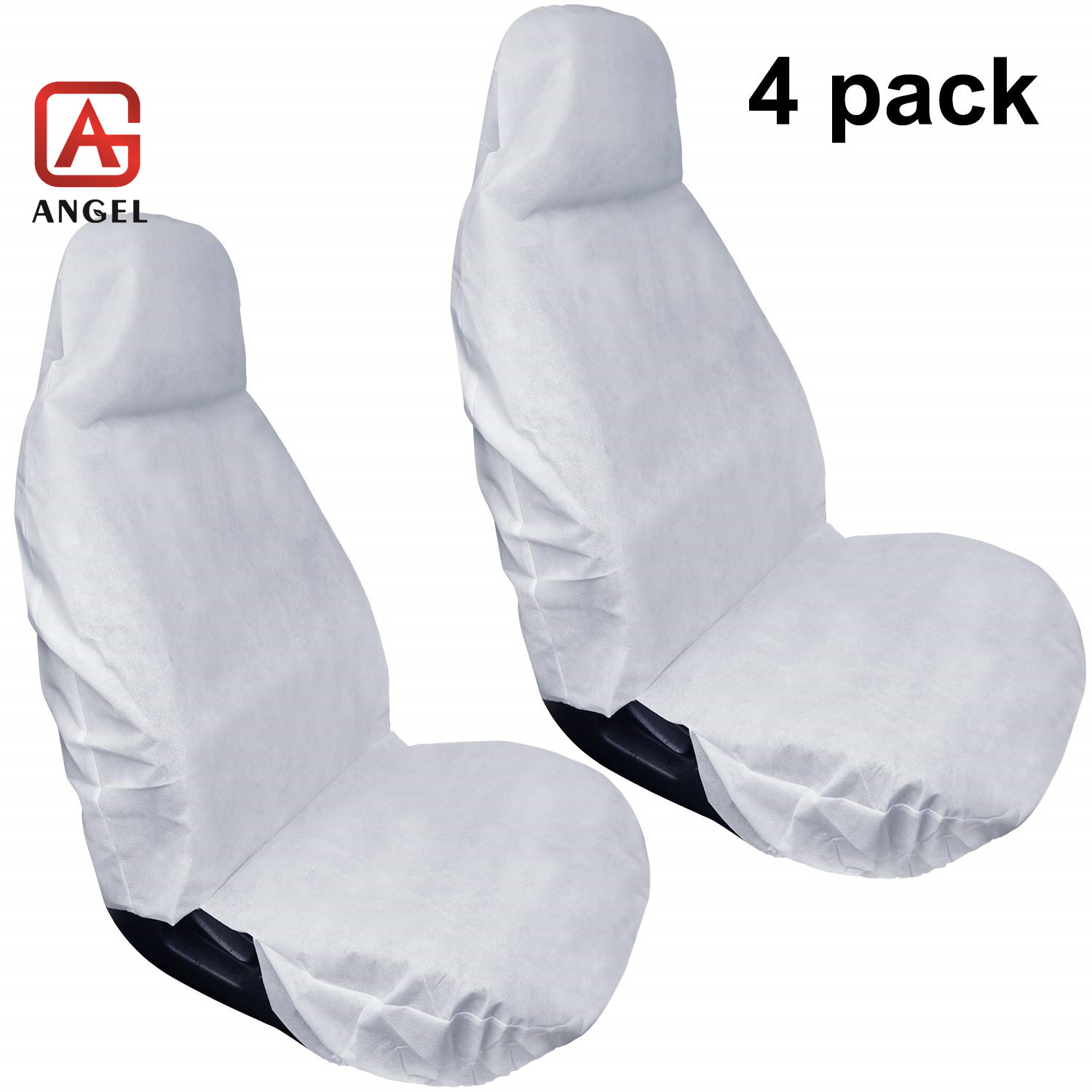 Angel Factory Disposable Custom Logo Non-woven Car Seat Cover Protective Cover