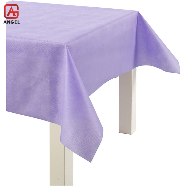 Angel Colorful Disposable non-woven tablecloth color can be customized size tablecloth