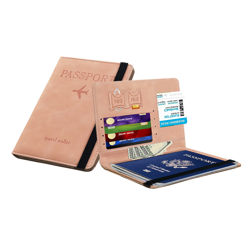 Pu Leather 2023 Customize Logo Eco Friendly British Custom Printed Passport Covers