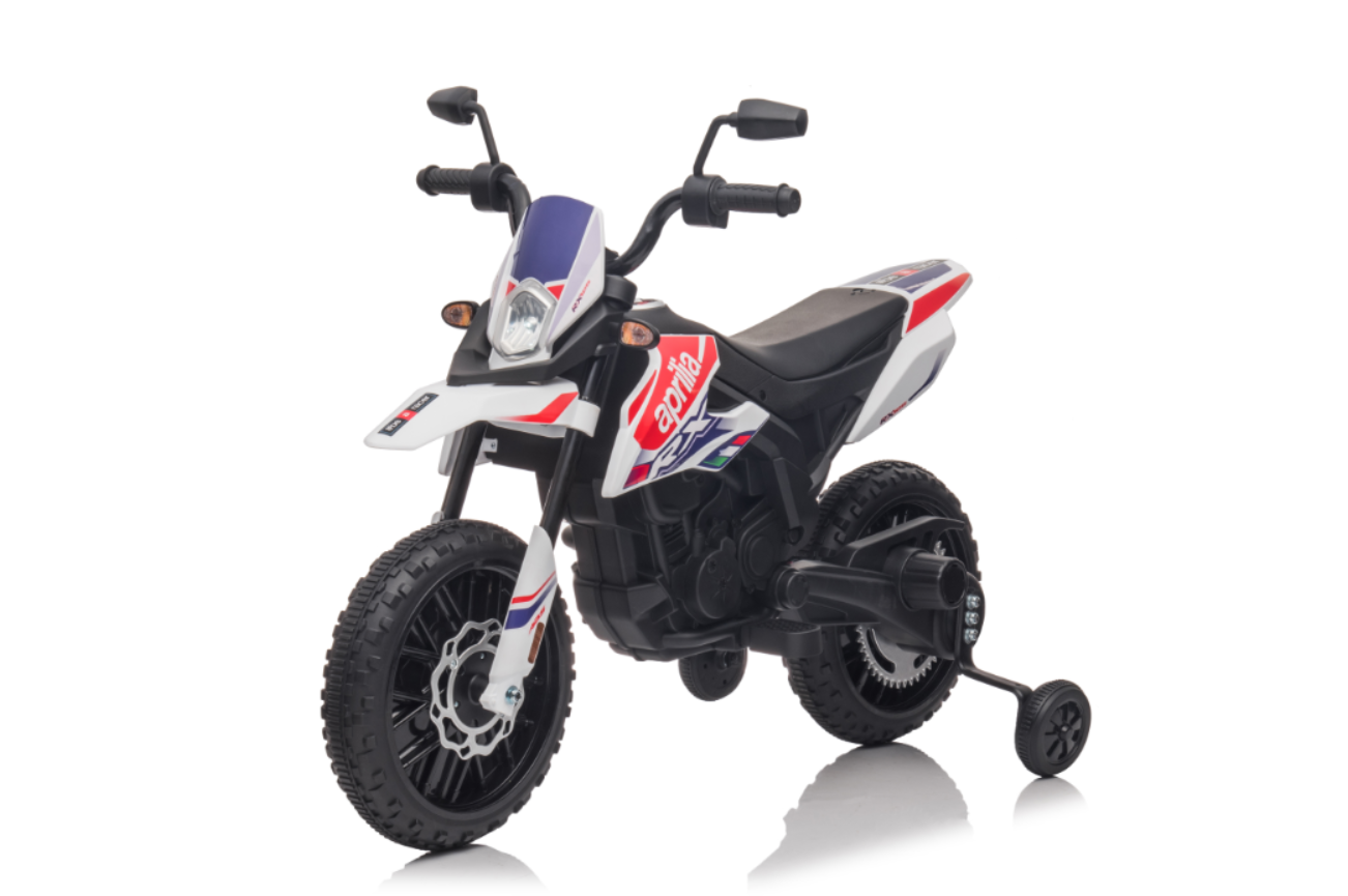 Aprilia motorcycle ride on battery car
