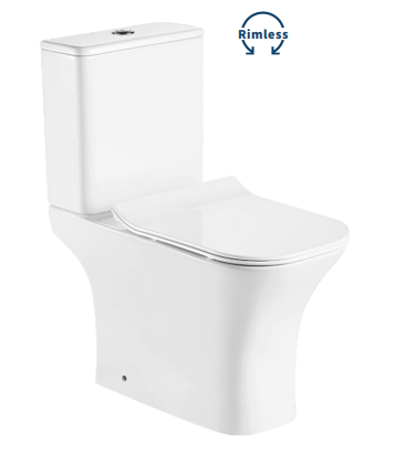 Factory supply s-trap ceramic siphonic two pieces toilet elongated bowl with cheap price