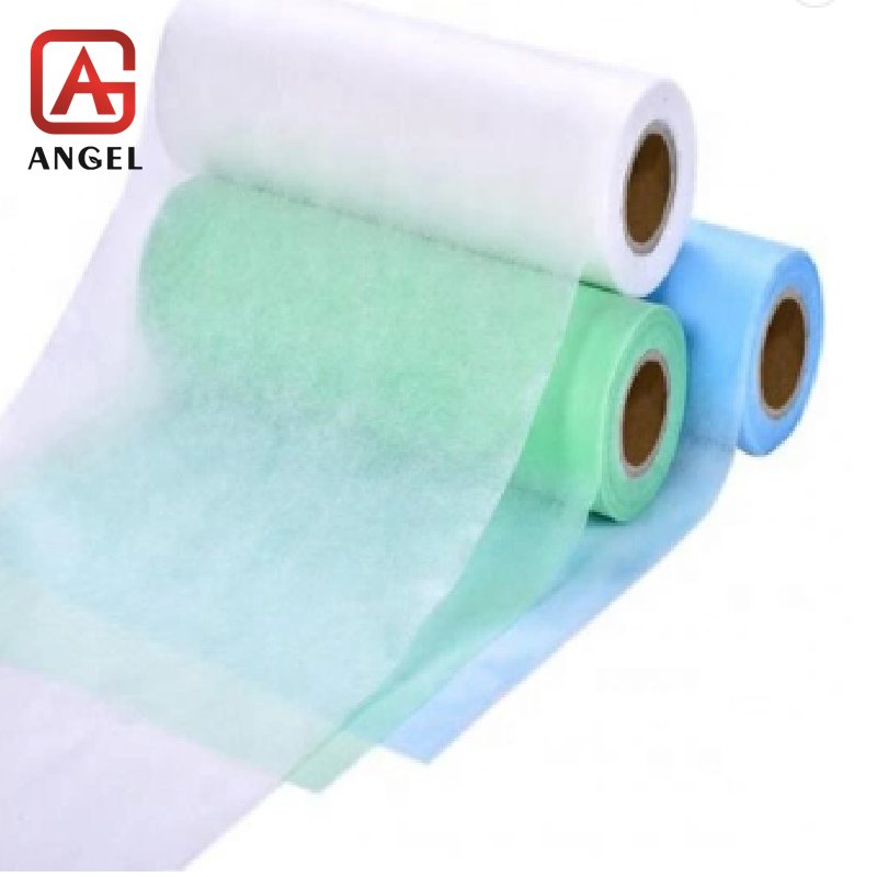 Angel Manufactures 100% Es Material Wholesale 25GSM Nonwoven Fabric for Mask PP Non-Woven Fabric