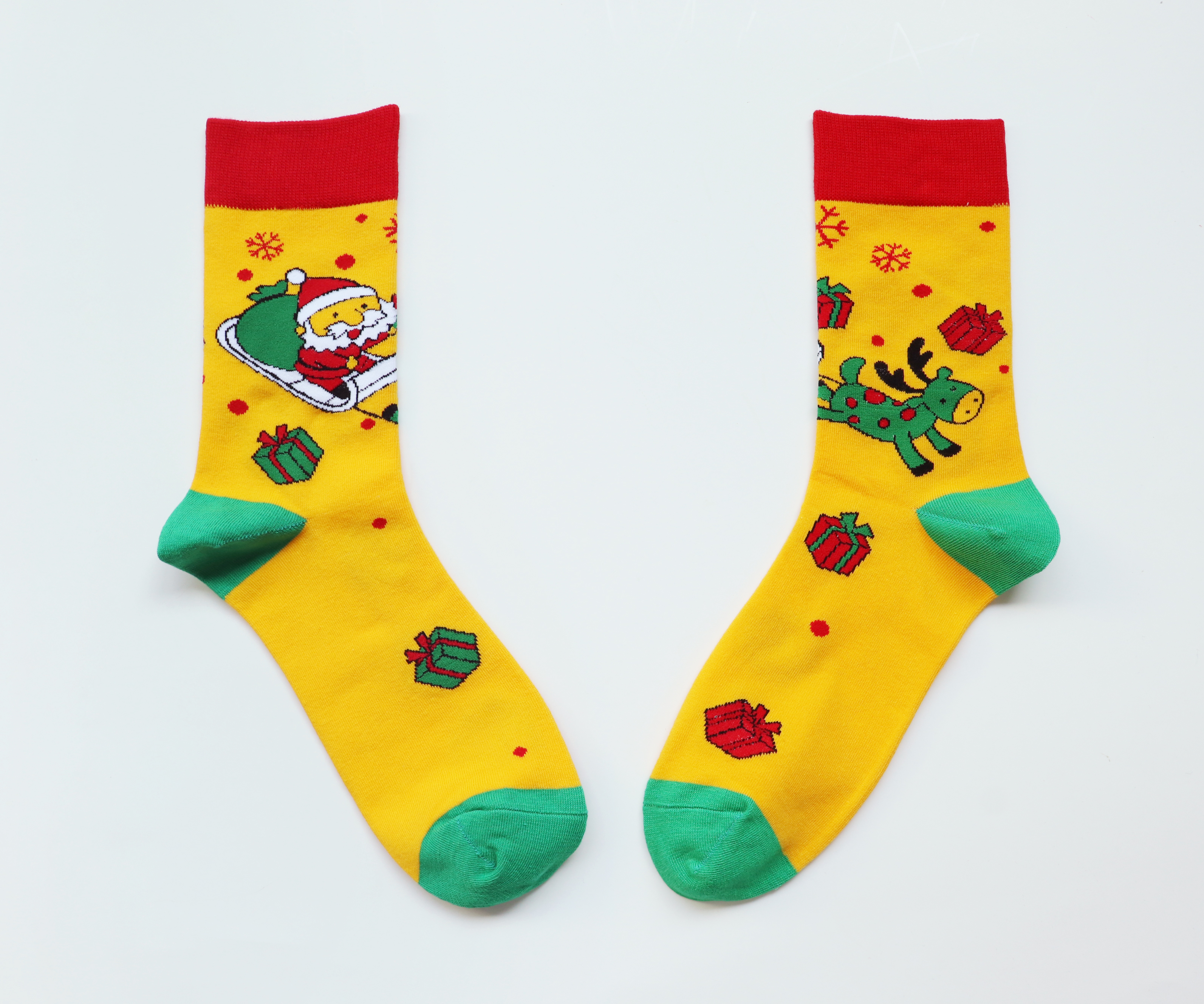 Christmas Jacquard Cotton Socks men women children