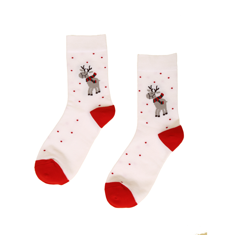 Christmas Jacquard Cotton Socks men women children