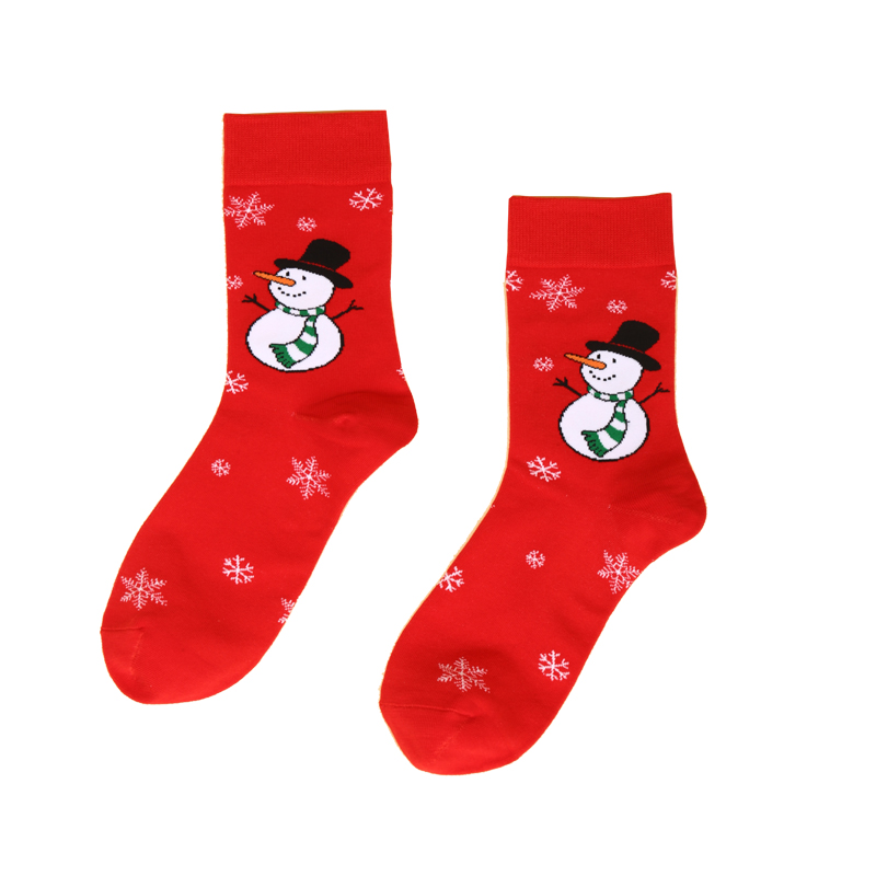 Christmas Jacquard Cotton Socks men women children
