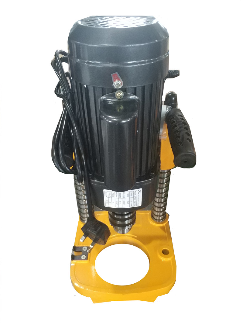 JK114 Hole drilling machine, hole driller,Metal pipe hole drilling machine with chains