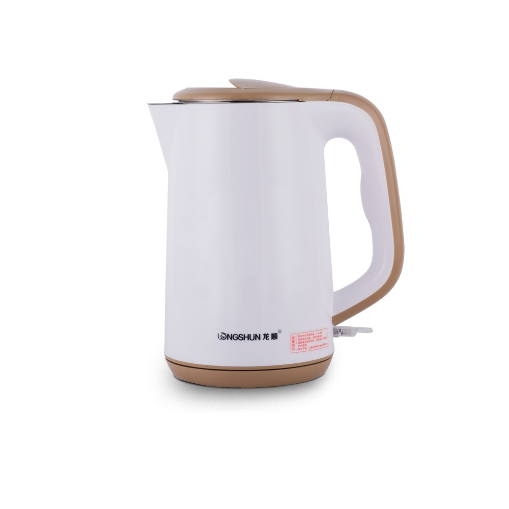 Double wall stainless steel electric kettle household water boiler electric machine