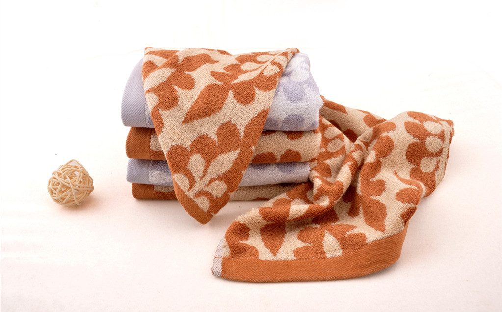 Jacquard face towel