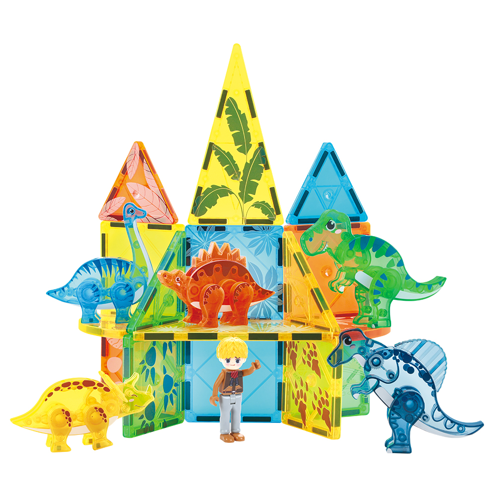 Dinosaur magnetic tile
