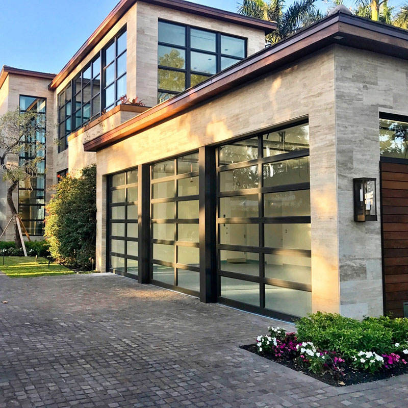New Arrival High Quality Cheap Automatic 9X8 Steel Sectional American Style Garage Door