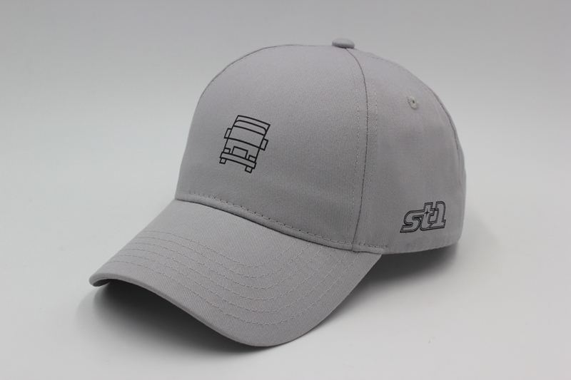 6panel 21*21 cotton with printing logo