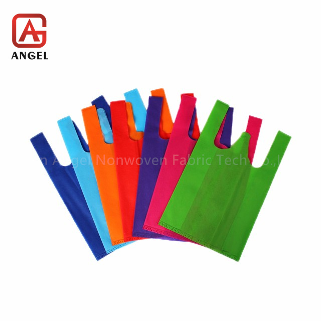 Fujian Angel NonwovenT-shirt Bag Environmental Potection Shopping Bag