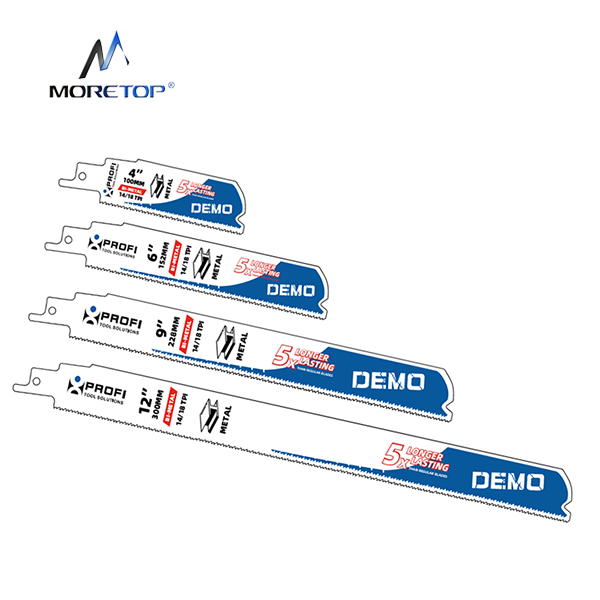 Demo reciprocating saw blades