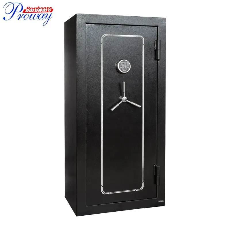 Fireproof Long Gun Vault Security Electronic Digital Locks Gun Cabinet Safe Box