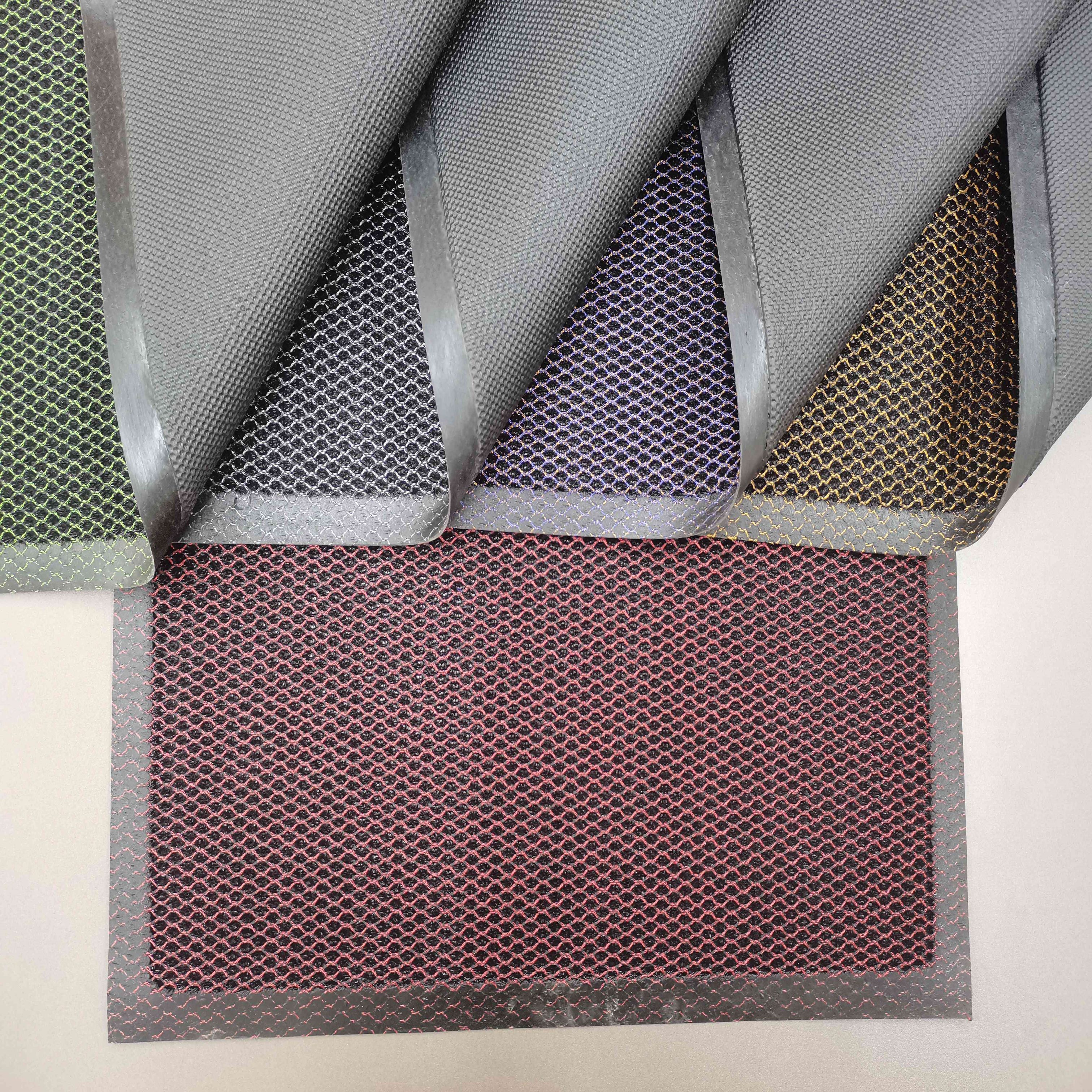 wholesale dust High quality waterproof anti slip durable pure color elastic king floor mat