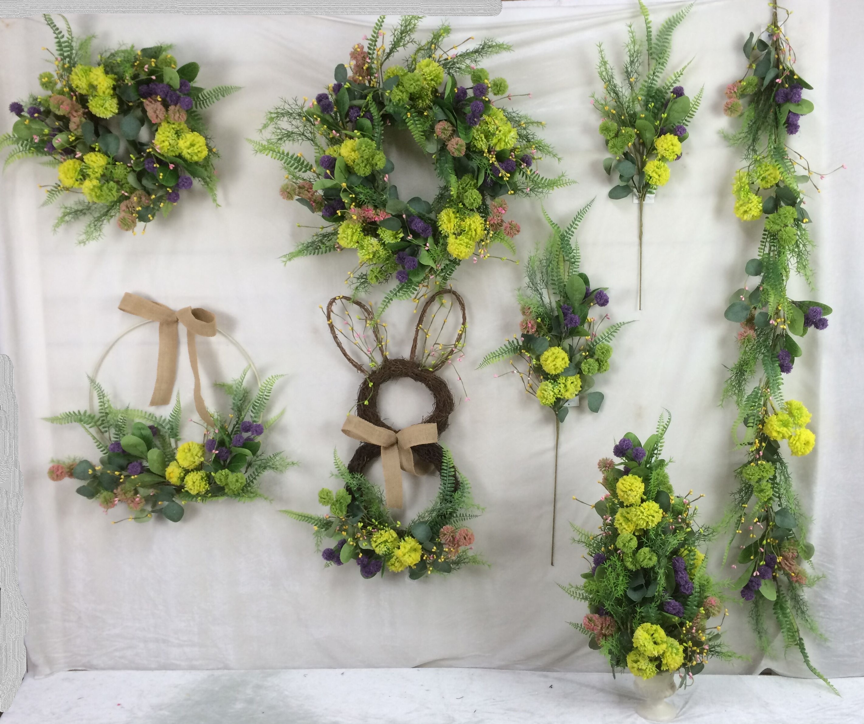 Spring Decorations(Wreath，garland,spray)