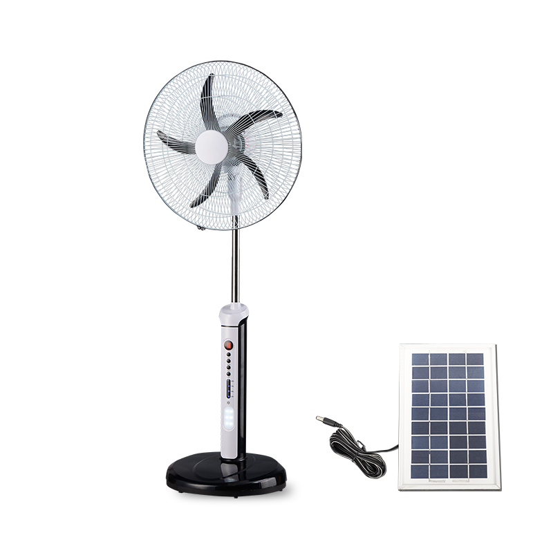 CHANGRONG CR-8528 Rechargeable solar fan with solar panel