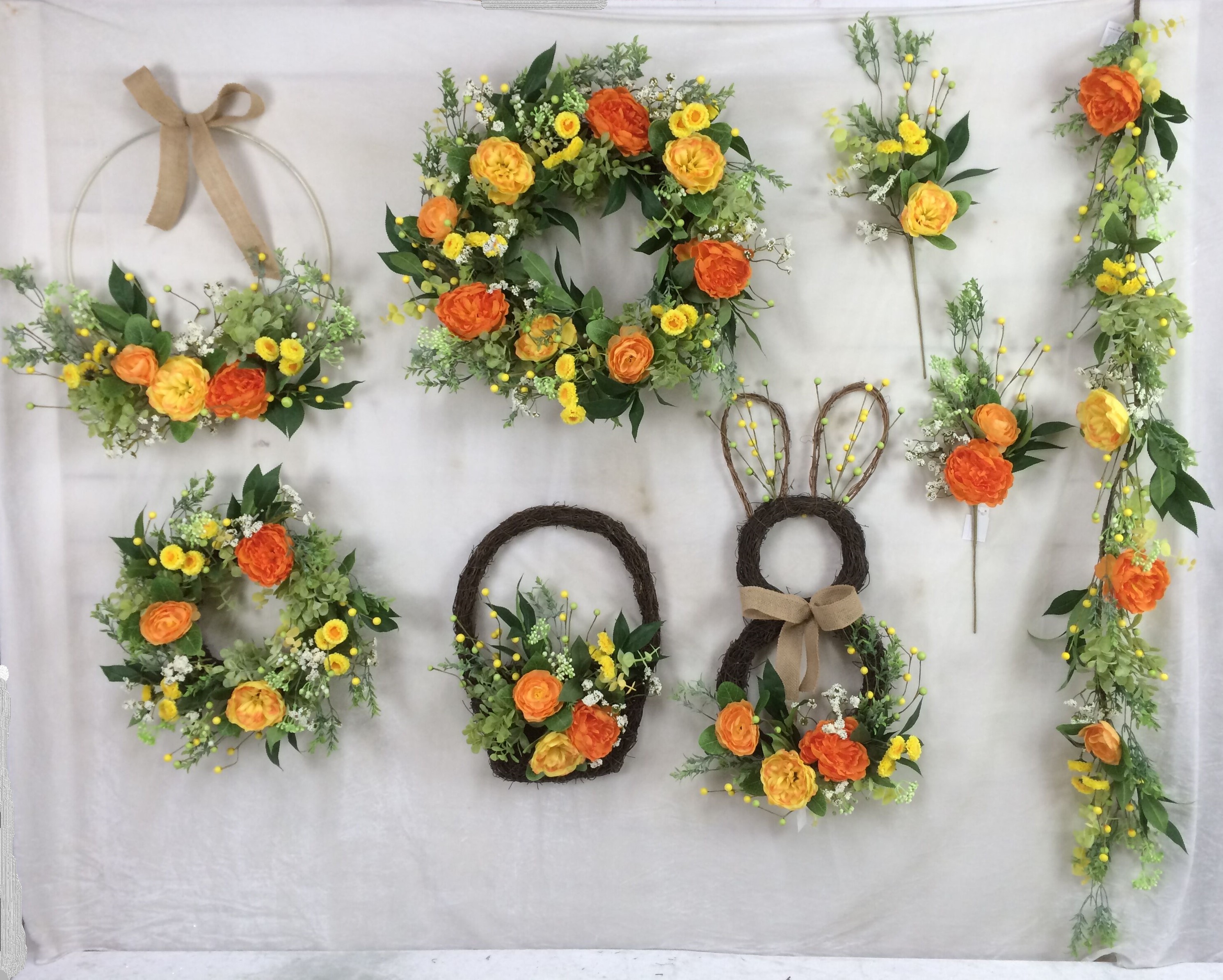 Spring Decorations(Wreath，garland,spray)