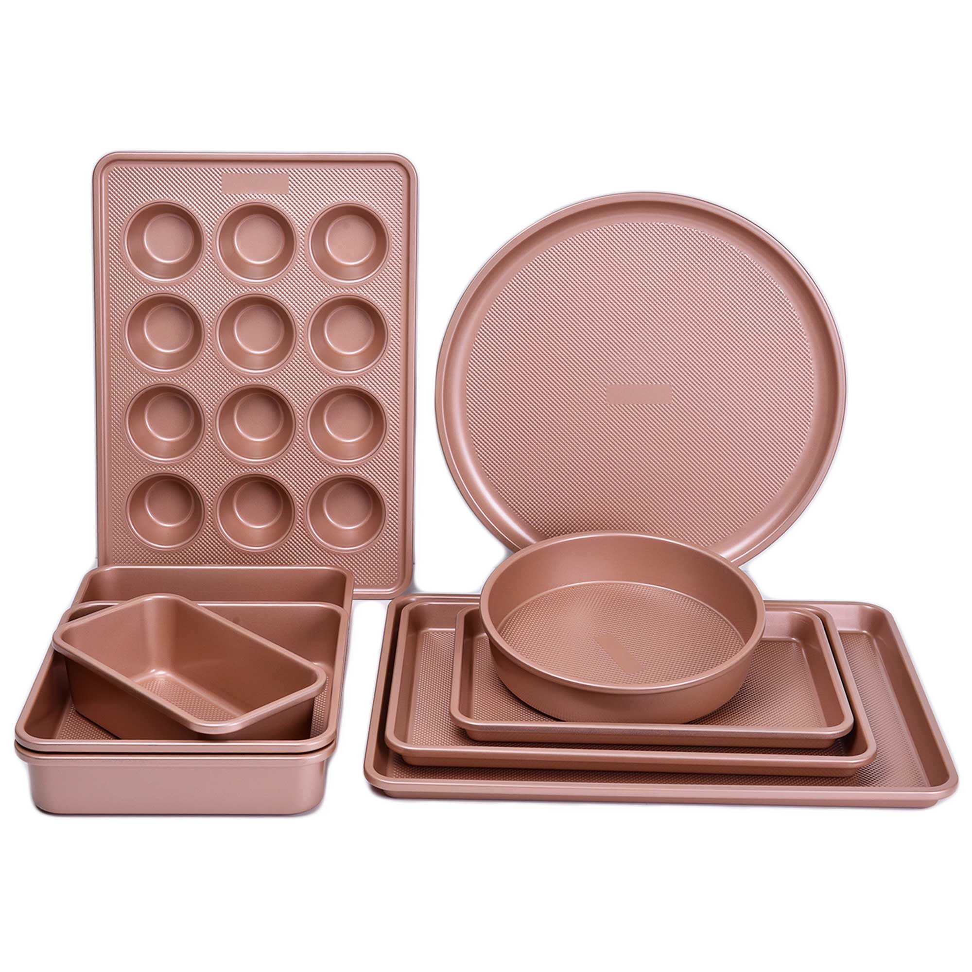 Bakeware Set with Straight Side-wall and Small Diamond Pattern 3232