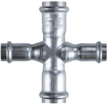 316L reducing cross