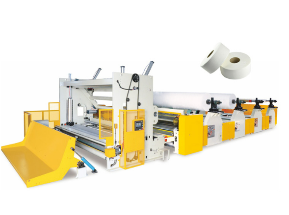 High Speed Jumbo Roll Slitting Rewinder