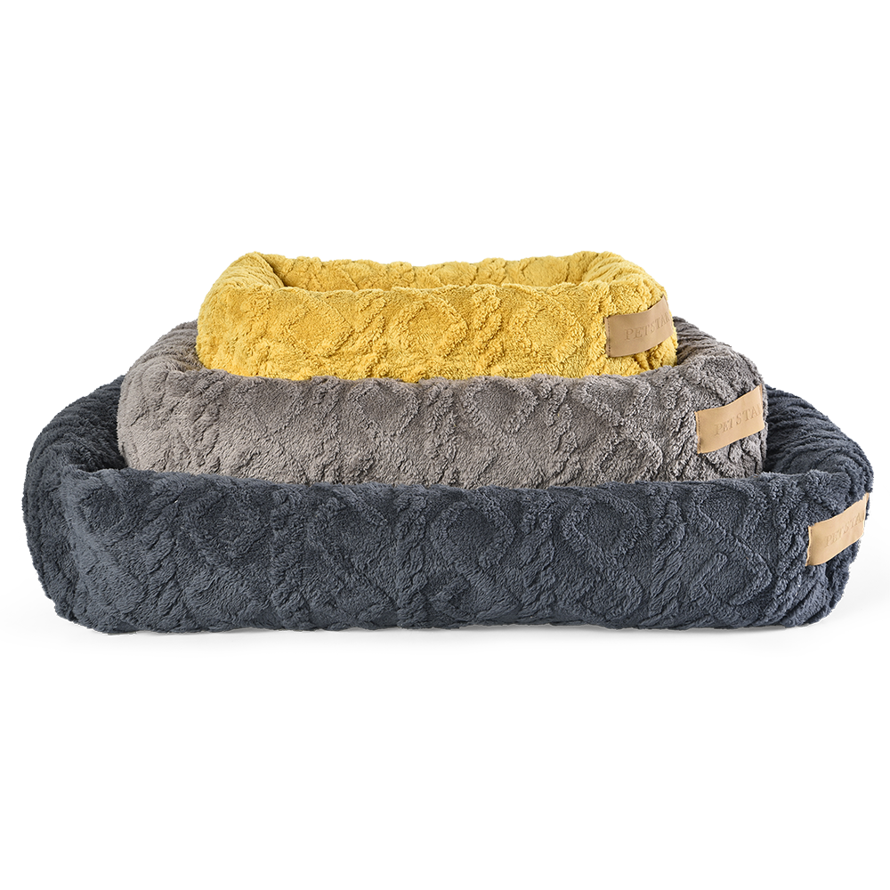 Hot Sale Texture Jacquard Series Pet Bed