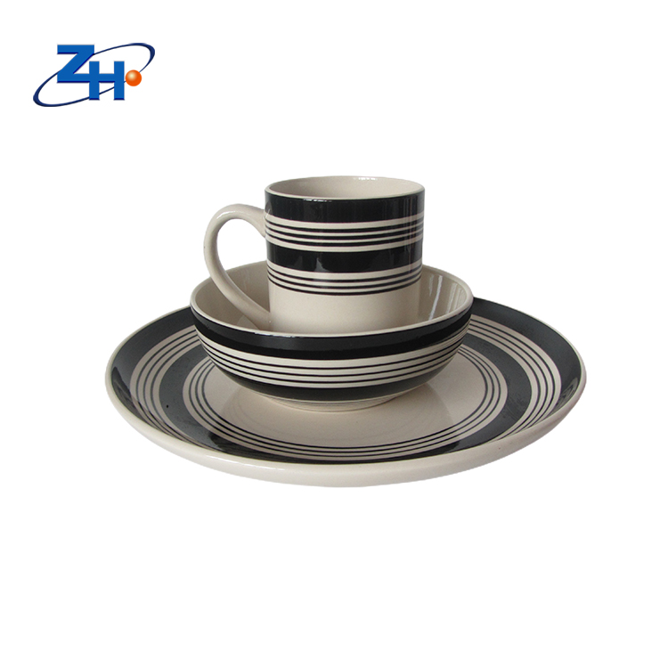Restaurant Ceramic Hand-Painting Dinner Set
