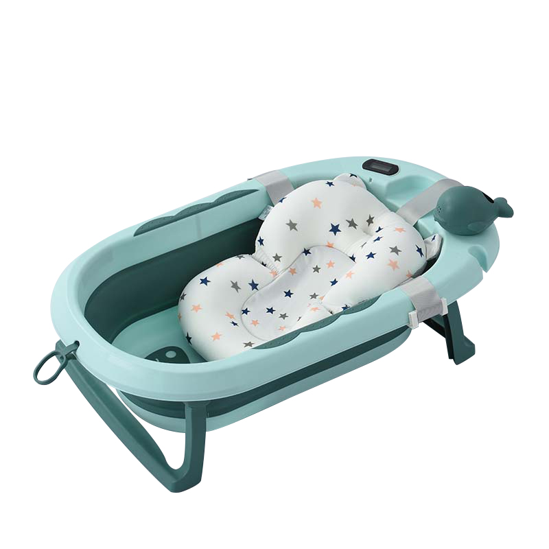 High Quality Anti Slip Folding Baby Soaking Bath Tub Portable Foldable Bathtub For Infant Baby