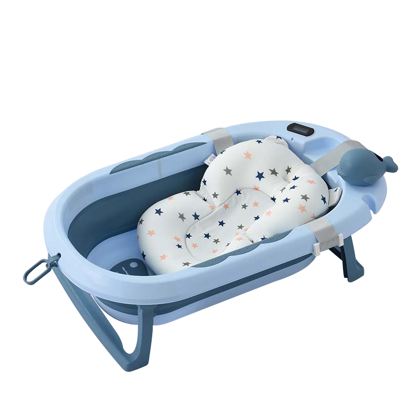 Fold Bathtub With Thermometer baby bathtub