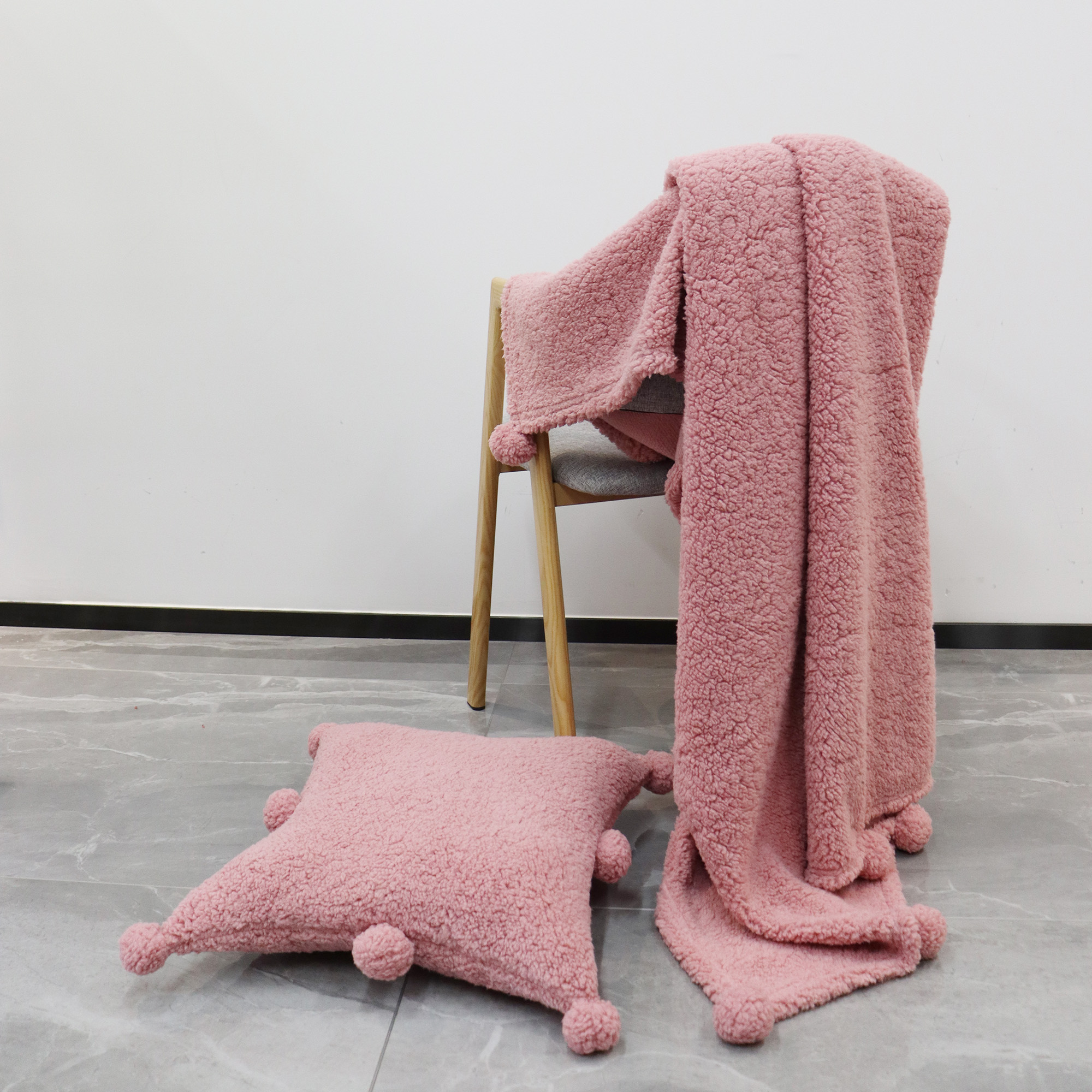Blanket and Cushion Set