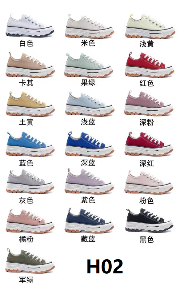 Ladies canvas shoes