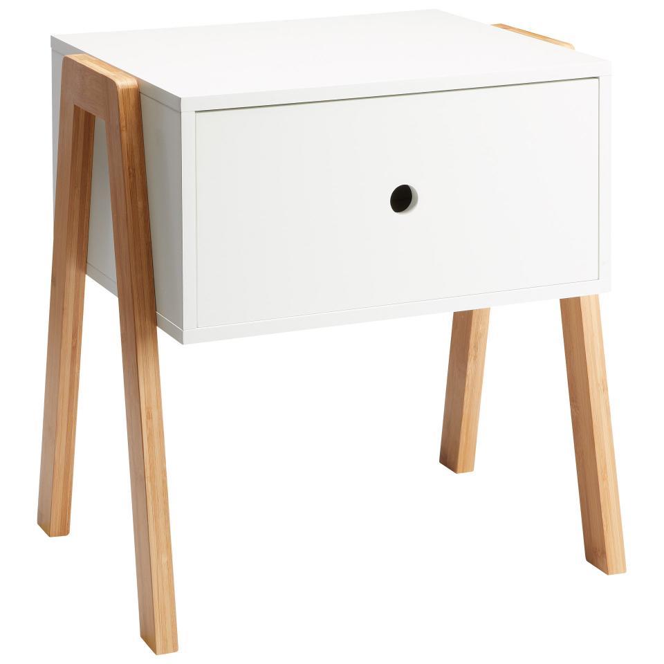 Wood Nightstand