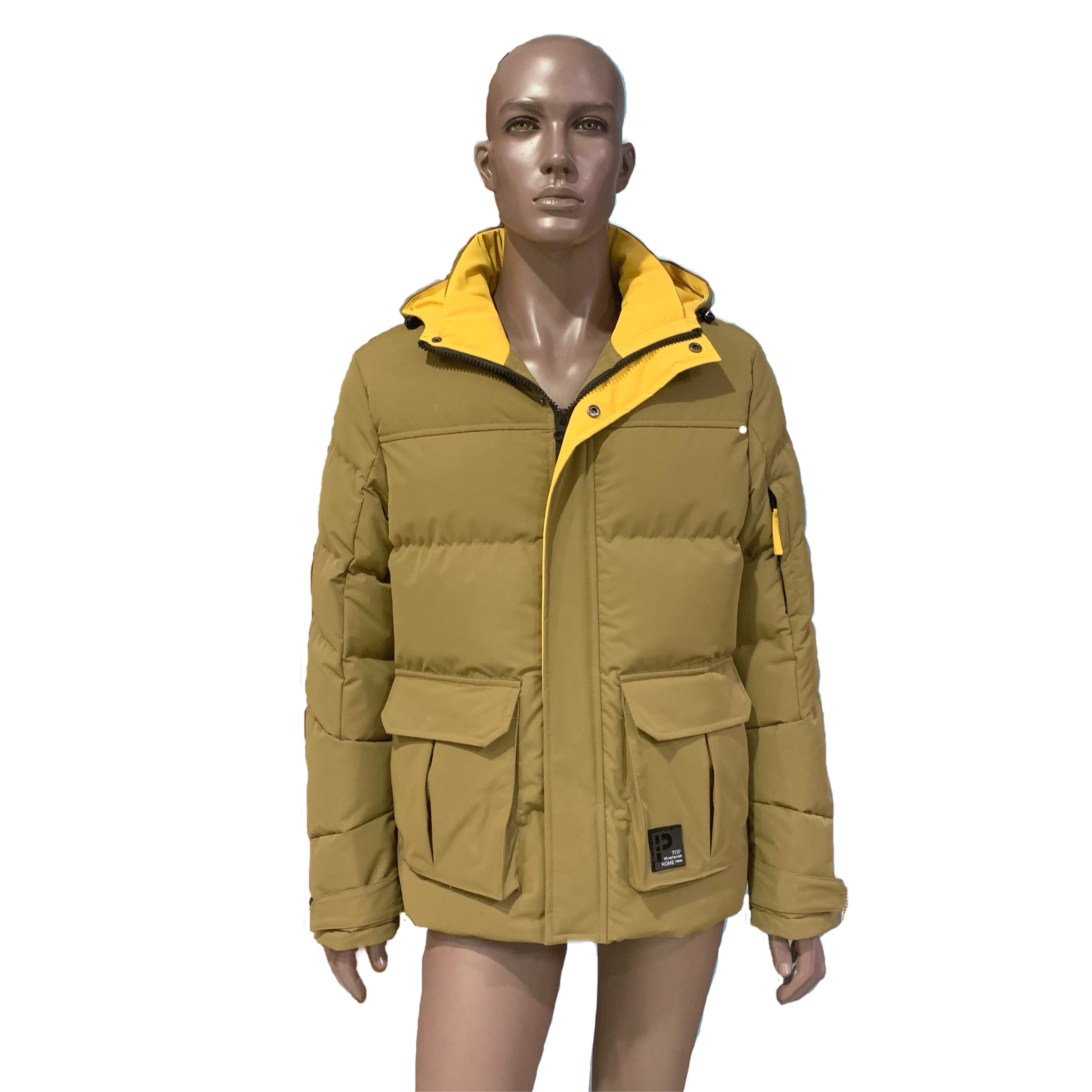 Men casual padding parka